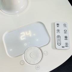 扇風機 サーキュレーター リビングファン／リモコン付きの画像