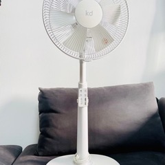 扇風機 サーキュレーター リビングファン／リモコン付きの画像