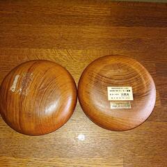 【決まりました】中古 蓋付きミニ菓子器2個の画像