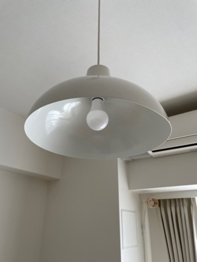 無印良品　ペンダントライト　アルミ　L(電球付きのみ)