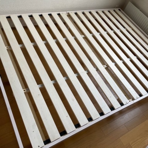 【決まりました】すのこベッド ニトリ ダブルベッド