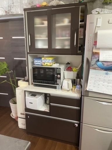 【引き取り決まりました】ニトリ　食器棚　引き取り日11月25日〜12月2日