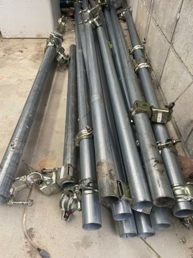 決まりました‼️2m単管と1m単管