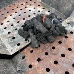 BBQなどで余った炭、着火剤譲ってください🙇