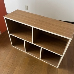 無料　カラーボックス2個　差し上げますの画像