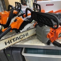 🌲 【チェーンソー】良好品 日立エンジン32cc【地域最大電動工具・エンジン工具 高価買取アールワン田川】の画像