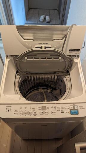 SHARP 洗濯機 乾燥機能付き