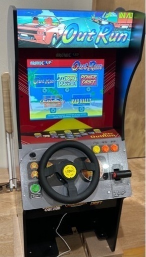 アーケード1UPアウトラン家庭用ゲーム筐体 (na) 鶴岡のおもちゃ