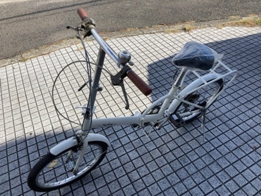 【20インチ折りたたみ】6段変速付　前後タイヤ、チェーン、サドル新品❗️若林自転車　浜大津店　SALE中❗️