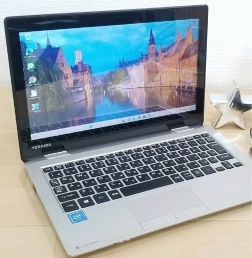 超美品　超軽　超安　東芝　液晶画面がタッチパネル　HDD 500GB＋新品メモ4GB