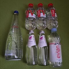 珍しい海外の水セット　エビアンスパークリング 750ml Sur...