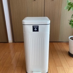 レトロなペダル式ゴミ箱