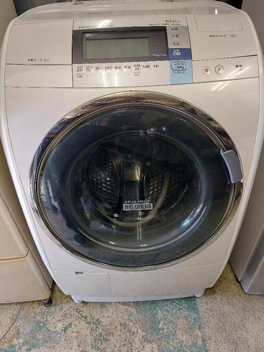 (取り引き中)HITACHIドラム式洗濯機　BD-V9600　2014年式