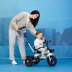 子供三輪車 コントロールバー 手押し棒 乗用玩具 足蹴り 