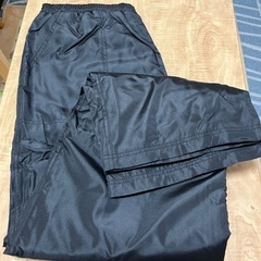 紳士　裏フリース付き暖かパンツ新品　LL