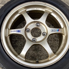 SSR ホイール　NEOVA AD08タイヤセット　２本の画像