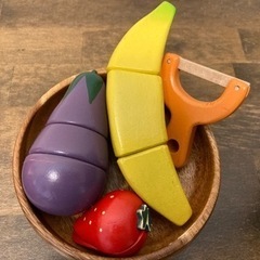 【お取引中】ウッディプッディ　ままごと玩具の画像