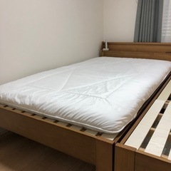【美品/使用頻度低】ニトリ×TEIJIN 敷布団(セミダブル)の画像