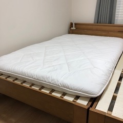 【美品/使用頻度低】ニトリ×TEIJIN 敷布団(セミダブル)の画像