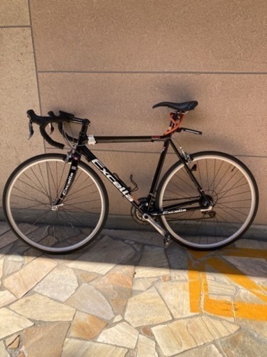 値下げしました！10月末まで！アラヤ　エクセラレース　ARAYA  Excella Race ロードバイク　パーツ付き、空気入れ付き、引き取り割引有り