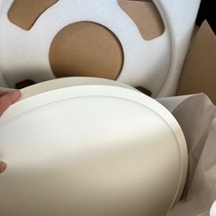 お譲り先決定)オーデリック　シーリングライト　8畳用　ホワイトの画像