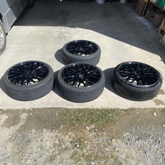 Rays ホムラ　19インチタイヤホイール4本セット