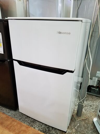 ✨安心の除菌洗浄済✨Hisense 2019年製 HR-B95A  93L 2ドア冷蔵庫 【愛市IR015963-104】