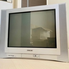 【動作確認済・レトロゲーム用に】ブラウン管テレビ21型　SONY...