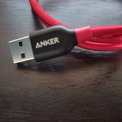 値引き最後　Anker PowerPort 2 Elite　USB 急速充電器 24W 2ポート　タイプCケーブル付き の画像