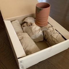 素焼き ビアマグ 6個セット