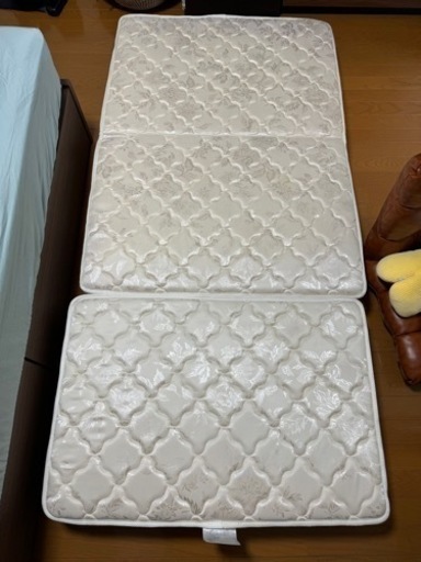 折りたたみシングルコイルマットレス厚さ15cm