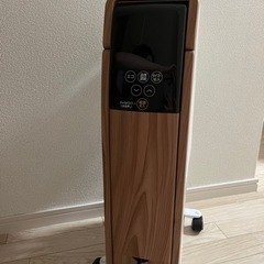 オイルヒーター POH-S1208M 木目ナチュラル