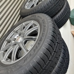 【処分するのでお早めに！】スタッドレス4本　トーヨー　ホイール付き195/65R15