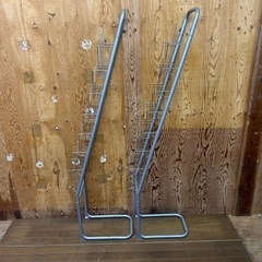 d102106 カタログ パンフレットラック A4サイズ対応 オシャレ インテリア マガジンラック セット売り 宮城県 引き取り限定 現状品 中古品 の画像