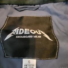 RIDEOUT スノボウェア S(上)の画像