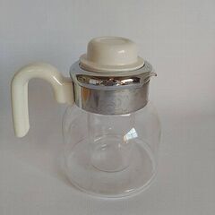 パイレックス２ウェイポット　耐熱ガラス　レトロの画像