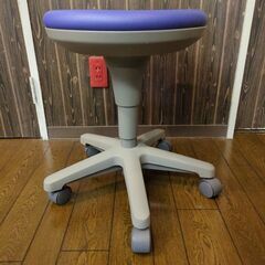 ノーリツイス 回転チェア TSS-13L ビニールレザー プラム...