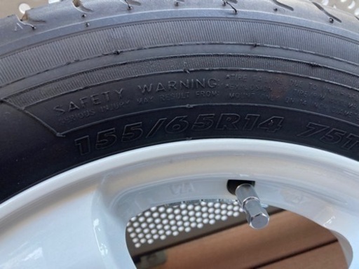 【取引完了】155/65R14 軽自動車用タイヤアルミホイール4本セット