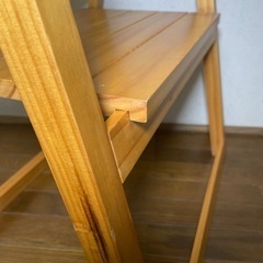 衣類掛け、小物置きとして使えます。の画像
