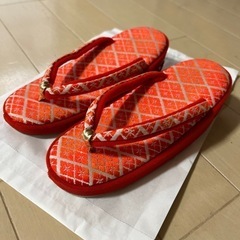 七五三　女の子　草履の画像