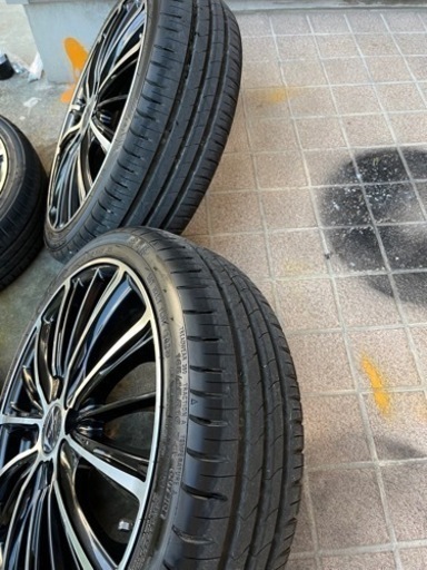 16inホットスタッフ 5J/タイヤ2023年製バリ溝山【商談中】 16inホットスタッフ 5J/タイヤ2023年製バリ溝山【商談中】