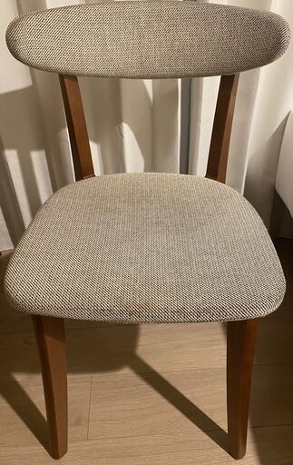 Francfranc オーガダイニングテーブル オーガチェア4脚セット