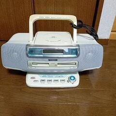 CD MD カセット　CDラジカセ　差し上げます　ジャンク品