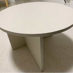 【幅55cm】Luna ラウンドセンターテーブル