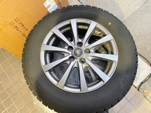 タイヤホイール 4本セット スタッドレスタイヤ 195 65 15 プリウス着脱