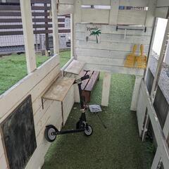 手作り☆屋外☆途中の画像