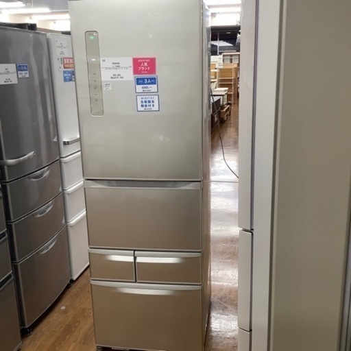 TOSHIBA 東芝 5ドア冷蔵庫 GR-P14GKL 2018年製【トレファク 川越店】