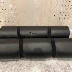 Reodoeer ヨガマット 黒 2枚セット  厚さ10mm