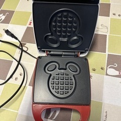 ミッキー型ワッフルメーカー の画像