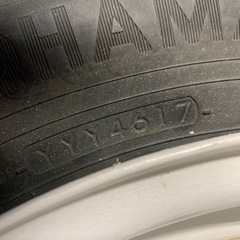ZC33S スイフトスポーツにて使用　スタッドレス　スチールホイール　15インチ　114.3 5穴の画像